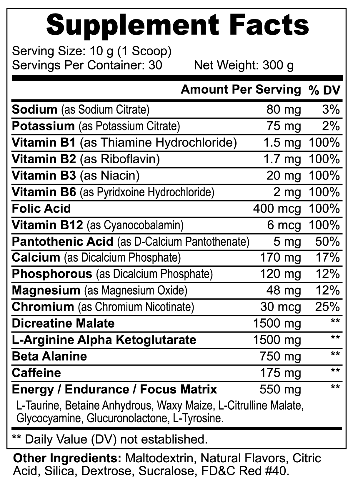 NITRIC BCAA HYDRATION