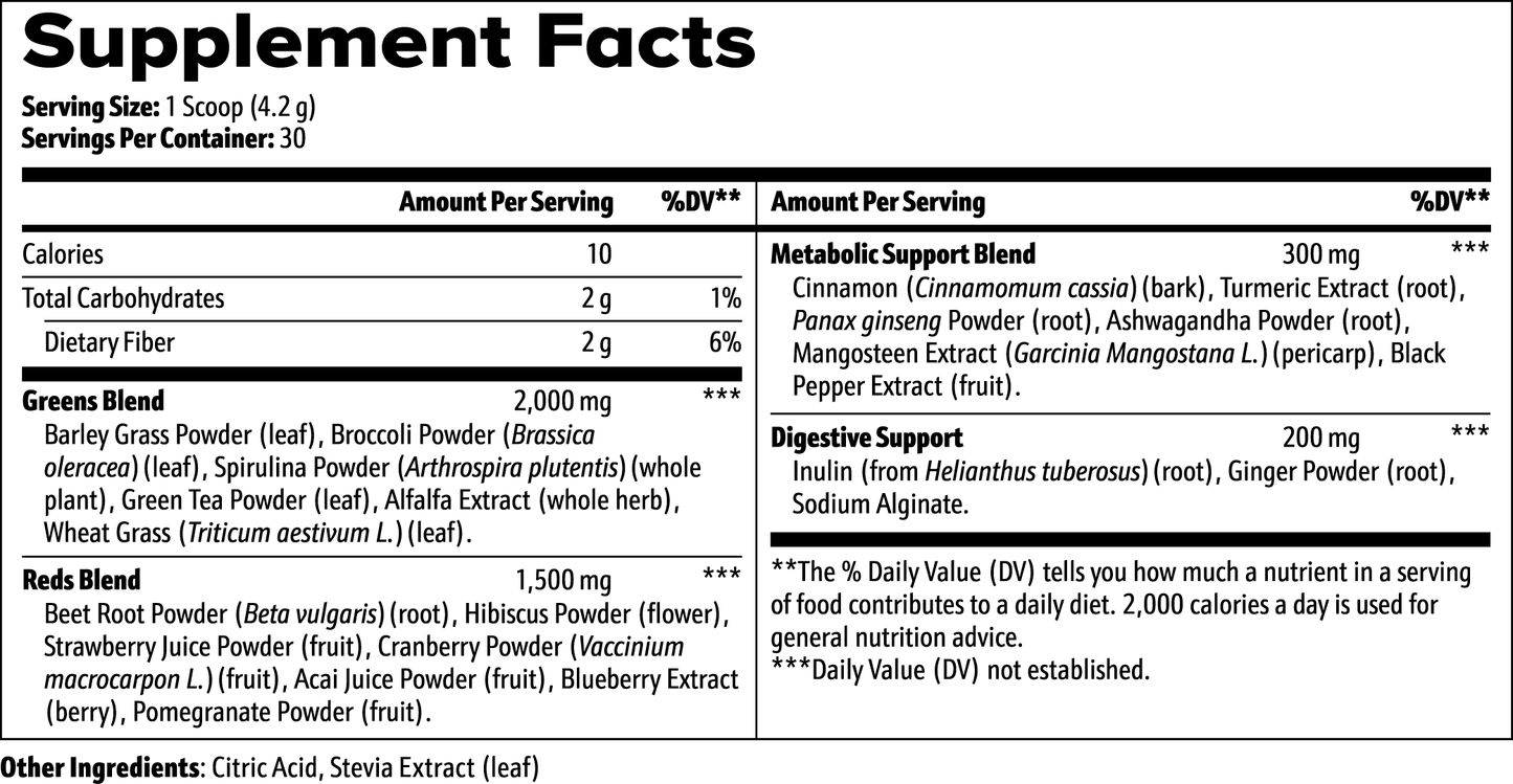 DRINK YO' GREENS SUPERFOOD